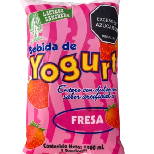 Yogurt Fresa 01 Bebida de Yogurt