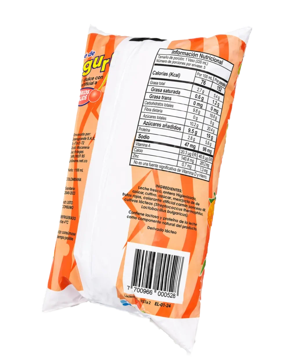Yogurt Frutosrojos 02 Bebida de Yogurt